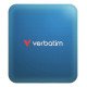 Verbatim SnapBack SSD 2 To USB Type-C USB 3.2 Gen 2x2 Bleu Verbatim SnapBack SSD 2 To USB Type-C USB 3.2 Gen 2x2 Bleu