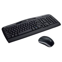 Logitech MK330 Clavier et Souris sans fil Noir AZERTY FR Noir