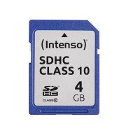 Intenso 4GB SDHC mémoire flash 4 Go Classe 10 Intenso 4GB SDHC mémoire flash 4 Go Classe 10