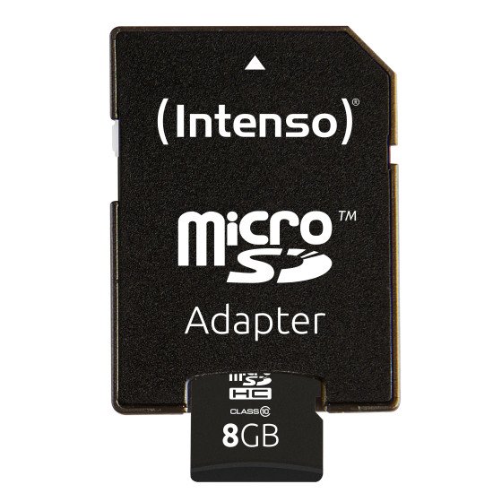 Intenso 8GB MicroSDHC mémoire flash 8 Go Classe 10