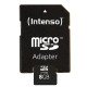 Intenso 8GB MicroSDHC mémoire flash 8 Go Classe 10