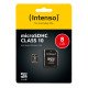 Intenso 8GB MicroSDHC mémoire flash 8 Go Classe 10