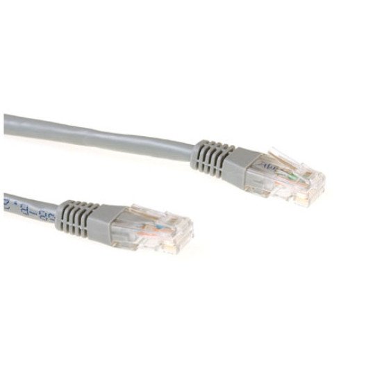 Ewent 2.0m Cat6 UTP câble de réseau Gris 2 m U/UTP (UTP)