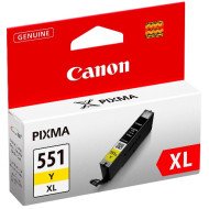 Canon CLI-551Y XL Cartouche encre / Jaune Canon CLI-551Y XL Cartouche encre / Jaune