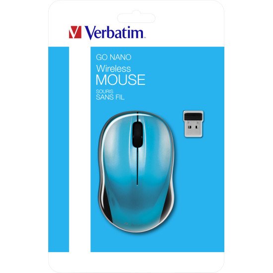 Verbatim Go Nano souris Ambidextre RF sans fil 1600 DPI