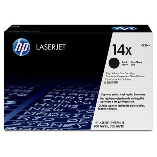 HP 14X / CF214X Toner Noir