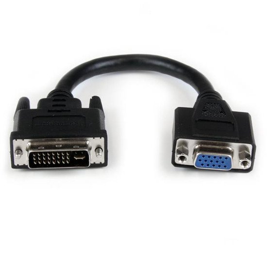 StarTech.com DVIVGAMF8IN Câble adaptateur DVI vers VGA de 20cm