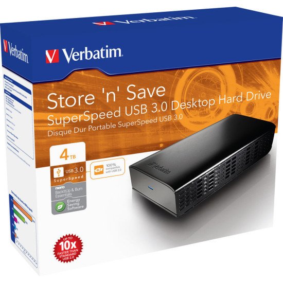 Verbatim disque dur Store 'n' Save 4To Verbatim disque dur Store 'n' Save 4To