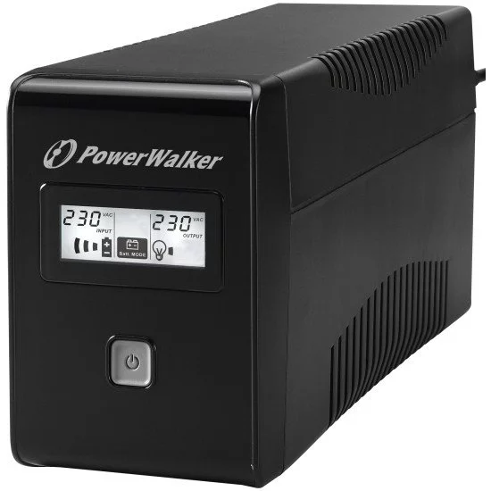 PowerWalker VI 850 LCD Interactivité de ligne 0,85 kVA 480 W PowerWalker VI 850 LCD Interactivité de ligne 0,85 kVA 480 W