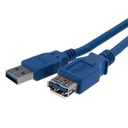 StarTech.com Câble d'extension bleu SuperSpeed USB 3.0 A vers A 1 m - M/F StarTech.com Câble d'extension bleu SuperSpeed USB 3.0 A vers A 1 m - M/F