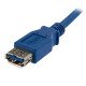 StarTech.com Câble d'extension bleu SuperSpeed USB 3.0 A vers A 1 m - M/F