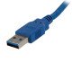 StarTech.com Câble d'extension bleu SuperSpeed USB 3.0 A vers A 1 m - M/F