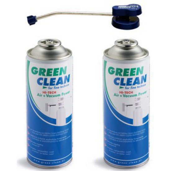 Green Clean GS-2051 kit de nettoyage pour ordinateur Endroits difficiles à atteindre Nettoyeur à air comprimé pour équipement électronique 400 ml