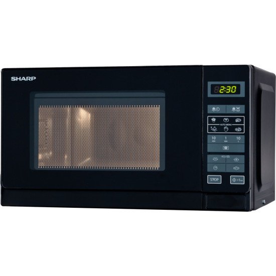 Sharp Home Appliances R-242 BKW micro-onde Noir Micro-onde simple Comptoir 20 L 800 W Sharp Home Appliances R-242 BKW micro-onde Noir Micro-onde simple Comptoir 20 L 800 W