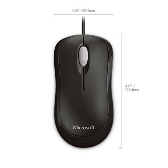 Microsoft Basic Souris Optique Filaire Microsoft Basic Souris Optique Filaire