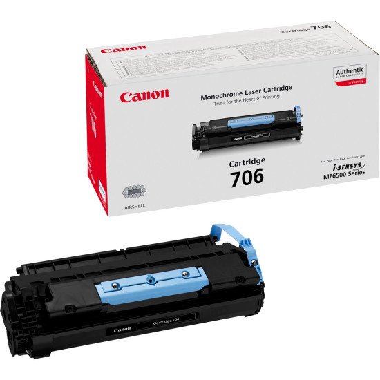 Canon 706 Cartouche de toner 1 pièce(s) Original Noir