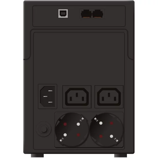 PowerWalker VI 1200 SH Schuko Interactivité de ligne 1,2 kVA 600 W 4 sortie(s) CA PowerWalker VI 1200 SH Schuko Interactivité de ligne 1,2 kVA 600 W 4 sortie(s) CA