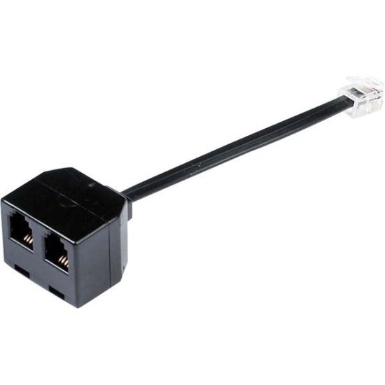 Jabra 1600-289 adaptateur et connecteur de câbles RJ10 2xRJ10 Noir