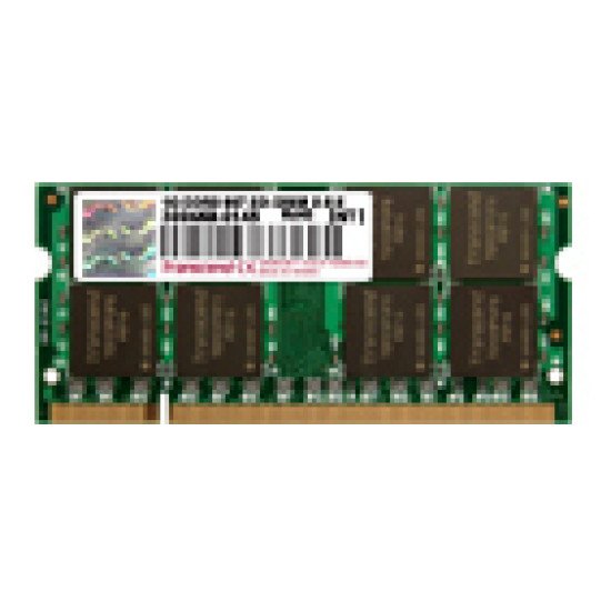 Transcend DDR2-667 1GB JM667QSU-2G module de mémoire 1 Go 667 MHz