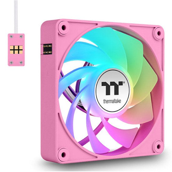 Thermaltake CT140 EX Reverse ARGB Sync PC Boitier PC Ventilateur 14 cm Rose 3 pièce(s)