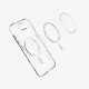 Spigen Liquid Crystal (MagFit) coque de protection pour téléphones portables 15,5 cm (6.1") Housse Transparent, Blanc Spigen Liquid Crystal (MagFit) coque de protection pour téléphones portables 15,5 cm (6.1") Housse Transparent, Blanc