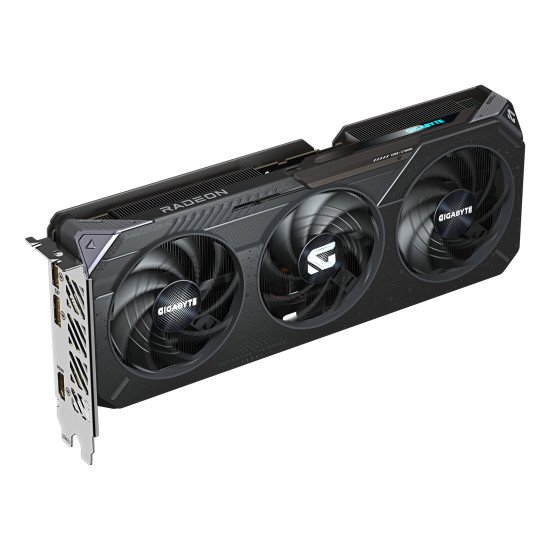 GIGABYTE Radeon RX 9060 XT GAMING OC 16G Carte Graphique - 16GB GDDR6, 128bit, PCI-E 5.0, 3320 MHz Fréquence du cœur, 2 x DisplayPort, 1 x HDMI, GV-R9060XTGAMING OC-16GD