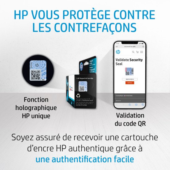 HP 300XL cartouche d'encre noir grande capacité authentique