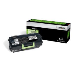 Lexmark 522H Original Noir 1 pièce(s)