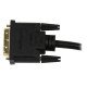 StarTech.com HDDVIFM8IN Câble adaptateur vidéo de 20 cm HDMI vers DVI-D - HDMI femelle vers DVI mâle