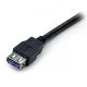 StarTech.com Câble d'extension noir SuperSpeed USB 3.0 A vers A 1 m - M/F StarTech.com Câble d'extension noir SuperSpeed USB 3.0 A vers A 1 m - M/F