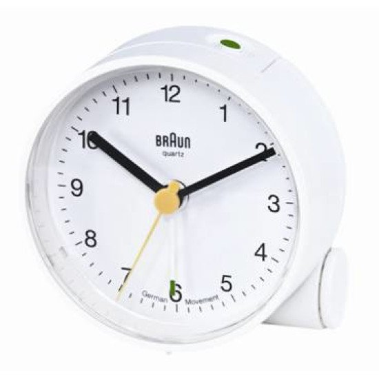 Braun BNC 001 Réveil à quartz Blanc