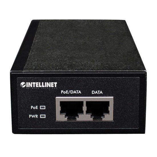 Intellinet Injecteur PoE+ Gigabit haute puissance, 1 port 30 W, IEEE 802.3at/af, Alimentation par Ethernet, Power Over Ethernet, garantie de 3 ans
