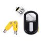 Kensington Câble de sécurité MicroSaver® rétractable à clé Kensington Câble de sécurité MicroSaver® rétractable à clé