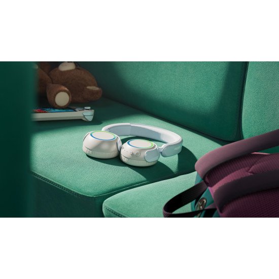 Philips TAK4200B Casque Avec fil &sans fil Arceau Appels/Musique Bluetooth Blanc, Bleu