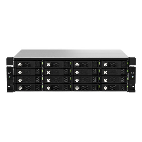 QNAP TL-R1620Sdc Boîtier disque dur/SSD Noir 2.5/3.5"