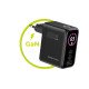 Mobile Origin MO-65WDCH-PW20 chargeur d'appareils mobiles Universel Noir Secteur Charge rapide Intérieure