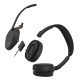 Jabra Evolve3 65 Casque Sans fil Arceau Bureau/Centre d'appels USB Type-A Bluetooth Noir