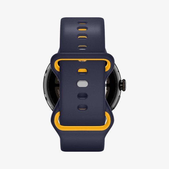 Spigen Nano Pop Bande Marine, Jaune Silicone