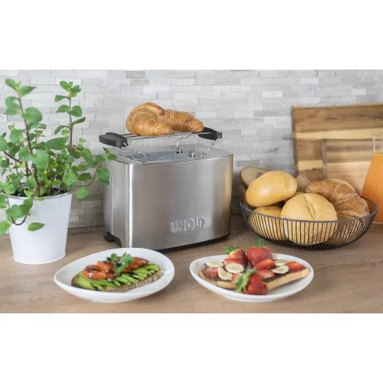 Unold Toaster Tom 38266 7 4 part(s) 1200 W Acier inoxydable Unold Toaster Tom 38266 7 4 part(s) 1200 W Acier inoxydable