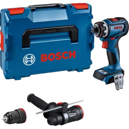 Bosch Akku-Bohrschrauber GSR 18V-90 FC+ GFA 18-M GFA 18-H 2100 tr/min SDS Plus 920 g Noir, Bleu, Argent