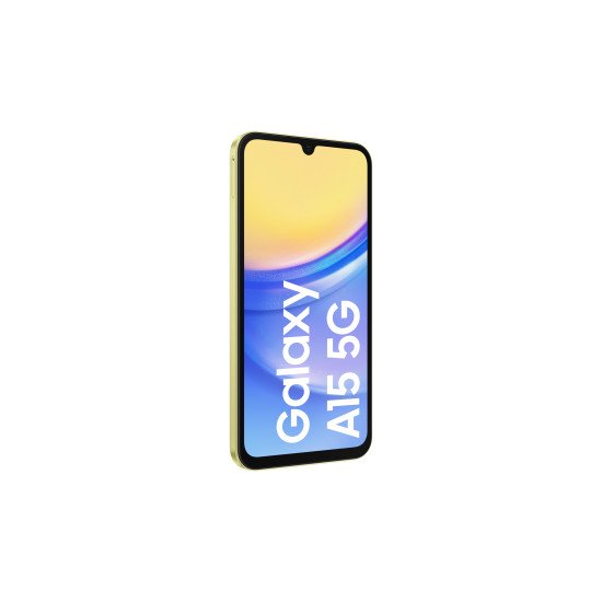 Samsung Galaxy SM-A156B 16,5 cm (6.5") Double SIM hybride Android 14 5G USB Type-C 4 Go 128 Go 5000 mAh Jaune