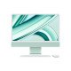 Apple iMac Apple M 59,7 cm (23.5") 4480 x 2520 pixels 8 Go 256 Go SSD PC All-in-One macOS Sonoma Wi-Fi 6E (802.11ax) Vert