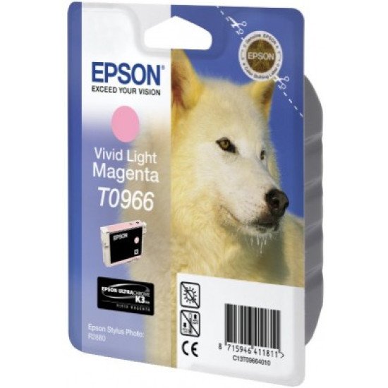 Epson T0966 Cartouche encre Magenta clair Epson T0966 Cartouche encre Magenta clair