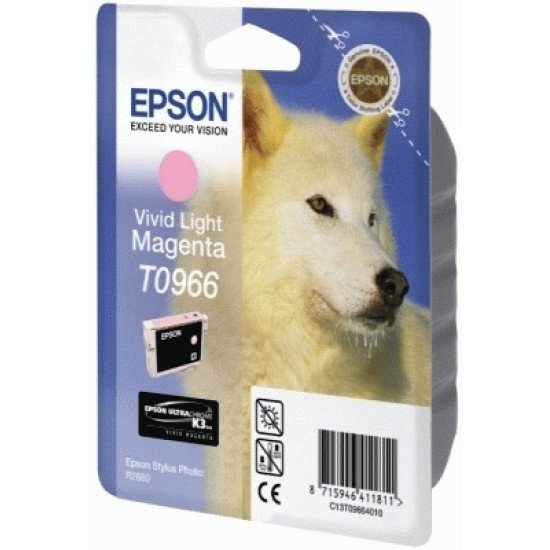 Epson T0966 Cartouche encre Magenta clair Epson T0966 Cartouche encre Magenta clair