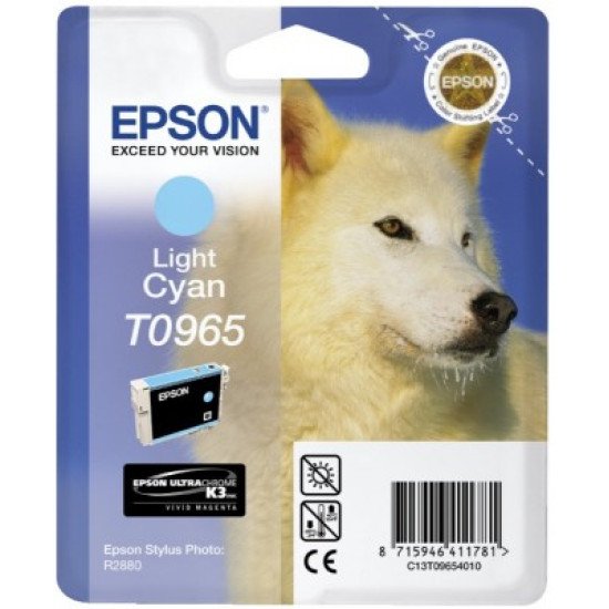 Epson T0965 Cartouche encre Cyan clair Epson T0965 Cartouche encre Cyan clair