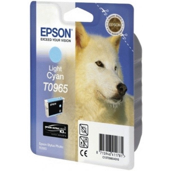 Epson T0965 Cartouche encre Cyan clair Epson T0965 Cartouche encre Cyan clair