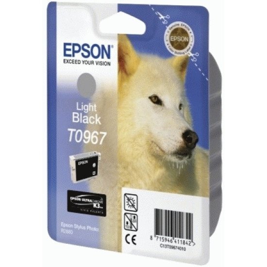 Epson T0967 Cartouche encre Pigment gris Epson T0967 Cartouche encre Pigment gris