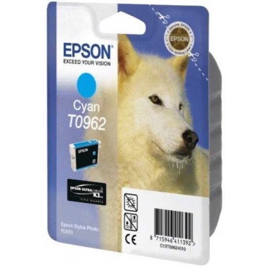 Epson T0962 Cartouche encre Cyan Epson T0962 Cartouche encre Cyan