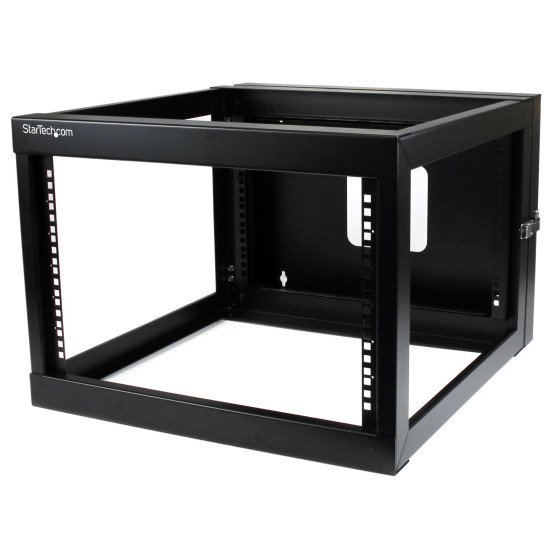 StarTech.com Rack Réseau Mural à Charnières 4 Montants 6U, Rack 19" à Cadre Ouvert avec Profondeur de Montage de 50,2cm, Rack de Données Pivotant à Montage Mural pour Matériel IT/AV StarTech.com Rack Réseau Mural à Charnières 4 Montants 6U, Rack 19" à Cadre Ouvert avec Profondeur de Montage de 50,2cm, Rack de Données Pivotant à Montage Mural pour Matériel IT/AV
