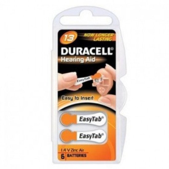 Duracell pile auditive type 13 / PR48 6p. Duracell pile auditive type 13 / PR48 6p.